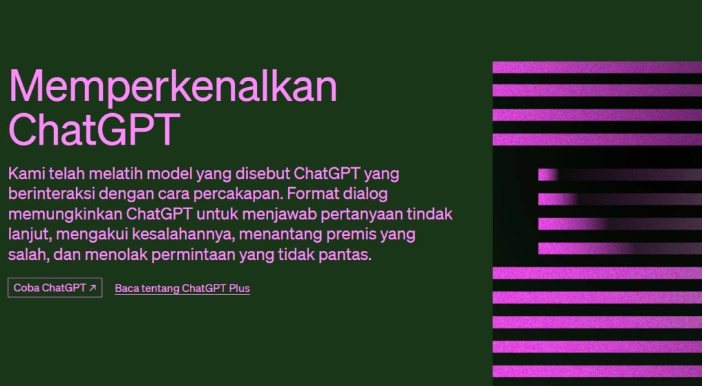 Tools AI Untuk Mahasiswa - Chat GPT